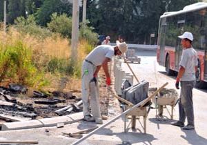 Kepez Belediyesi ne Bal Karyaka da Spor Sahas ve Kaldrm almalar Balad